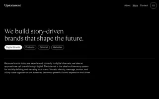 Upstatement homepage website preview