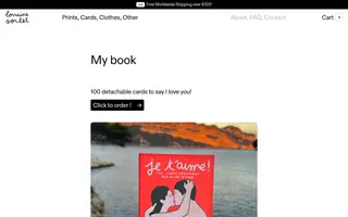 Lorraine Sorlet homepage website preview