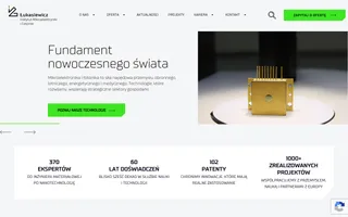 Łukasiewicz - IMiF homepage website preview