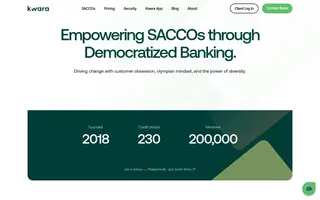 Kwara homepage website preview
