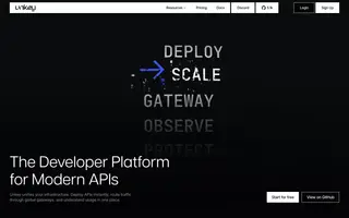 Unkey homepage website preview