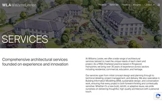 Williams Lester homepage website preview