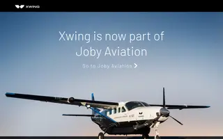 Xwing homepage website preview