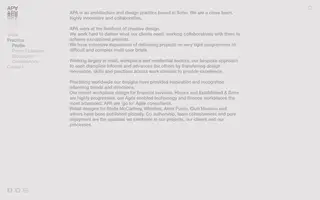 APA homepage website preview