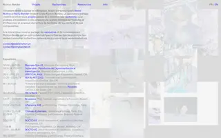 Richon–Bender homepage website preview