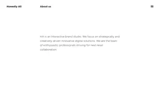 Hainteractive homepage website preview