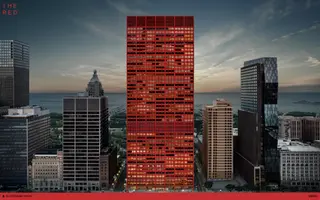 The Red homepage website preview