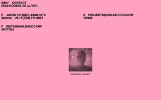 Guilty by Association homepage website preview