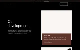 Xojay homepage website preview