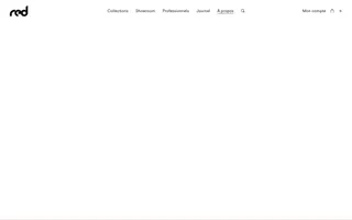 Red Edition homepage website preview