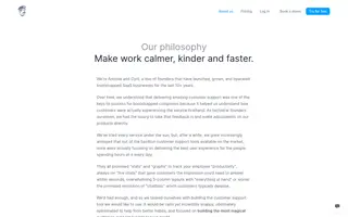 Fernand homepage website preview