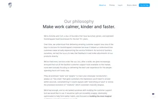 Fernand homepage website preview