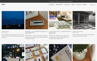 SORT homepage website preview