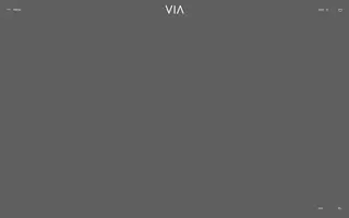 Via Copenhagen homepage website preview