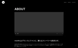 Maxilla homepage website preview