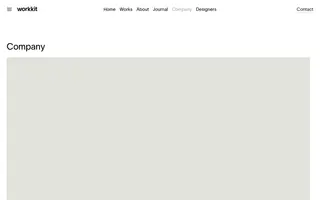 work kit homepage website preview