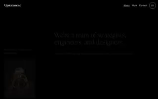Upstatement homepage website preview
