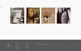 Kristin Peake Interiors homepage website preview