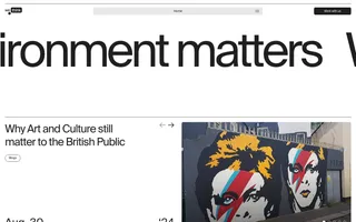 We Think homepage website preview