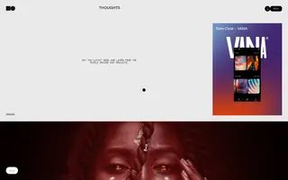 Salt & Pepper homepage website preview