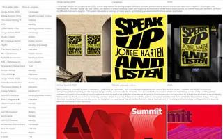 Tim Tijink homepage website preview
