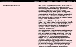 Constructive Disobedience homepage website preview