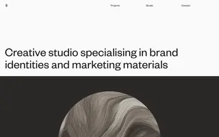 Grotesk Studio homepage website preview