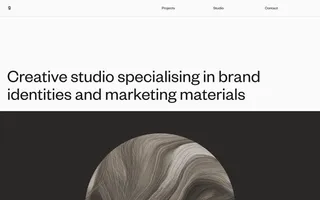 Grotesk Studio homepage website preview