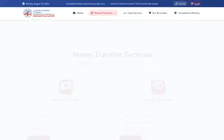 Alameri Exchange homepage website preview