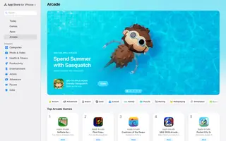 App Store homepage website preview