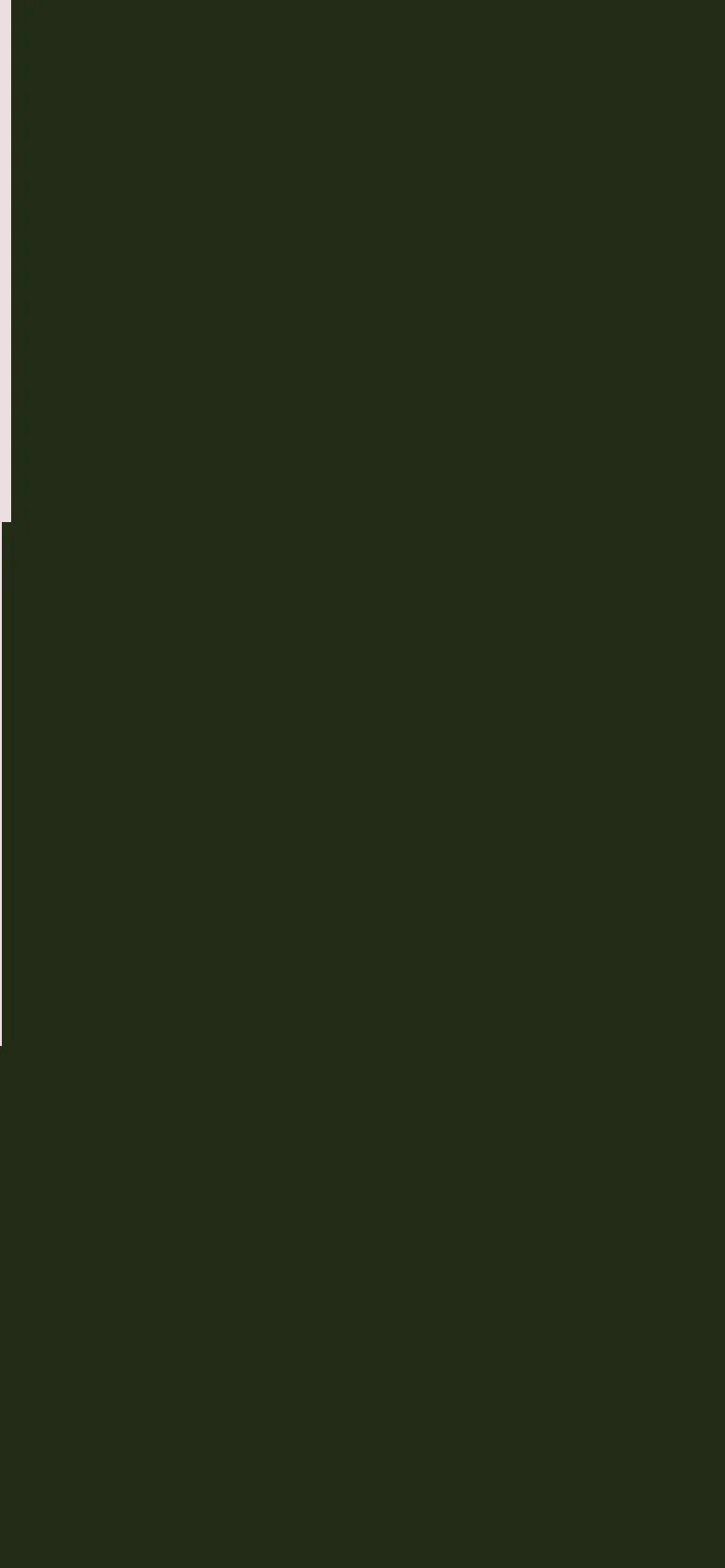 The mobile version maintains the dark green and white color scheme but transitions to a single-column vertical layout. The contact information for various real estate teams is stacked vertically to fit the narrow screen, ensuring readability on handheld devices.