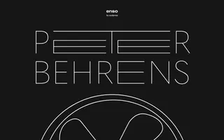 Peter Behrens homepage website preview
