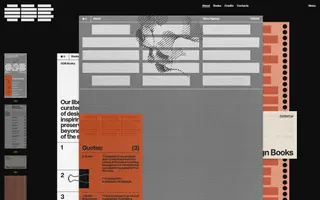 Obys Design Books homepage website preview