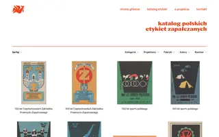 Etykietki.co homepage website preview
