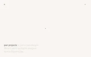 PWR homepage website preview