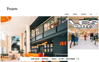 Saguez & Partners homepage website preview