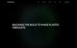 Atlantic Food Labs homepage website preview