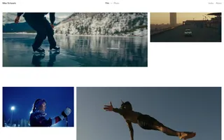Mike Schwartz homepage website preview