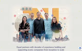 NextView Ventures homepage website preview