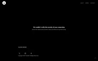 Maxilla homepage website preview