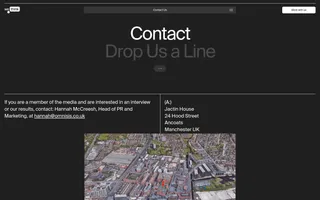 We Think homepage website preview