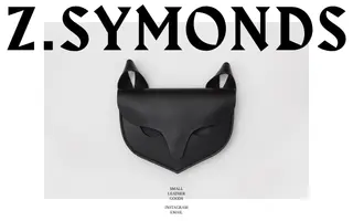 Z. Symonds homepage website preview