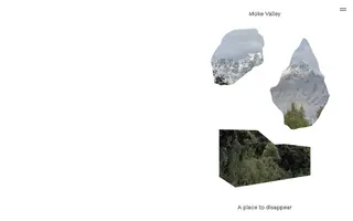 Moke Valley homepage website preview