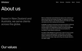 Wildlabs homepage website preview