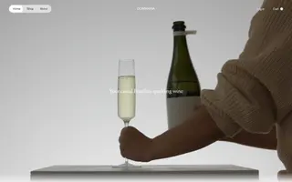 Dom Maria homepage website preview