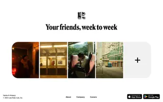 Retro homepage website preview