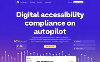 Getstark homepage website preview