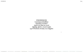 Fernberger homepage website preview