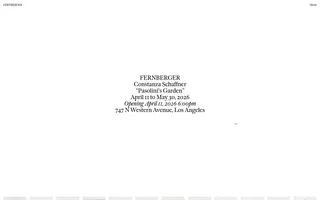 Fernberger homepage website preview