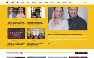 Kipisz homepage website preview
